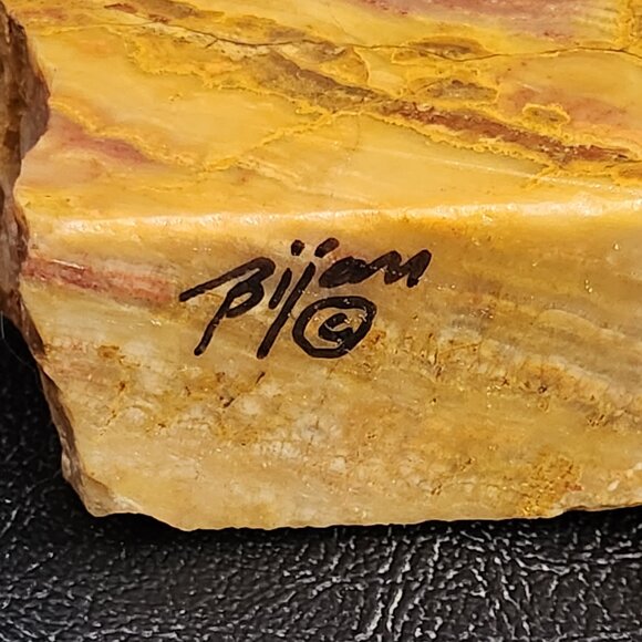 Rare Vintage Bijan Sculpture Tennis Player Mixed Metal-Bronze and Copper - Picture 3 of 10